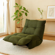 Karl Manual 1 Seater Green Swivel Glider Recliner By Stories
