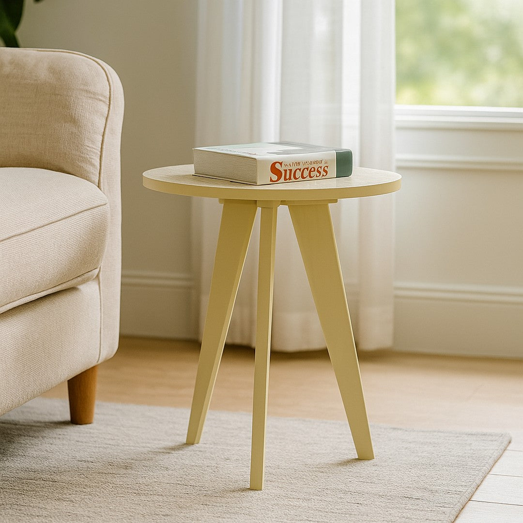 Tri Table Oval U.V. Print Wood Coffee By Stories