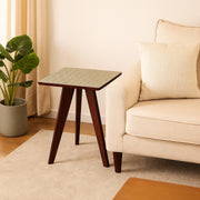 Tri Table Square U.V. Print Wood aztec By Stories