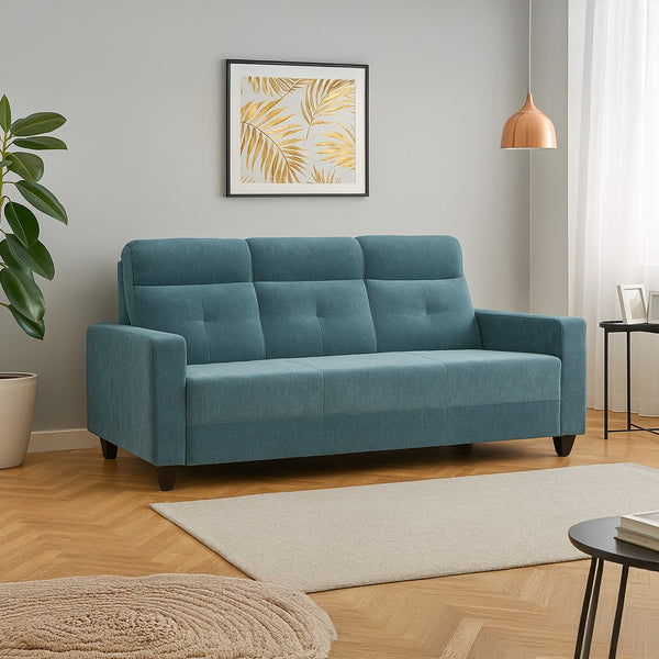 Bejeu 3 Seater Comfy Fabric Sofa By Stories