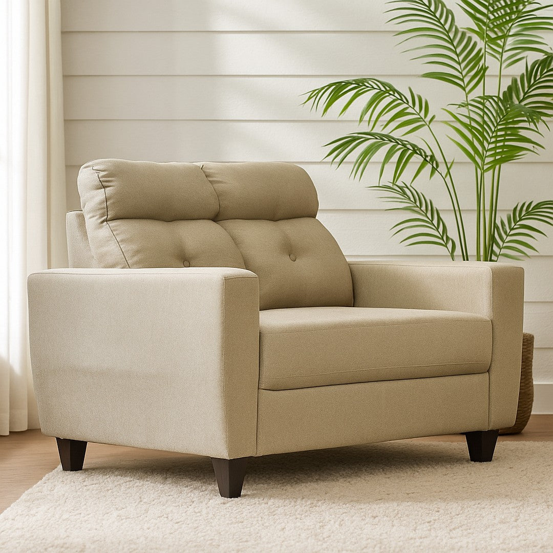 Comely 2 seater Fabric Sofa By Stories