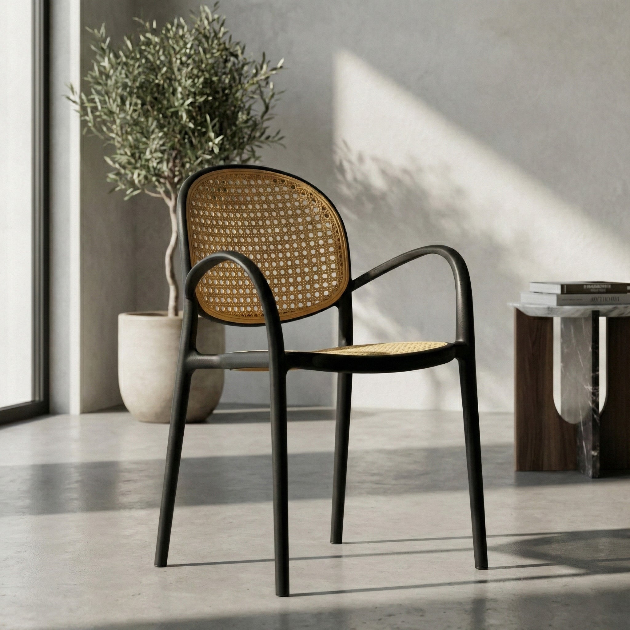 Black Arm Chair By Stories