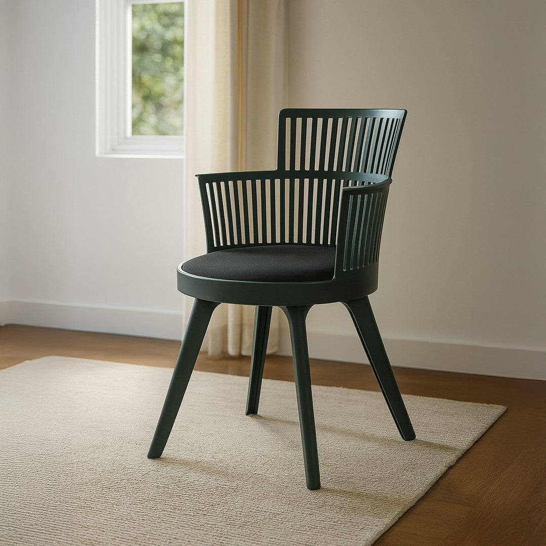 Orso Black Arm Chair By Stories