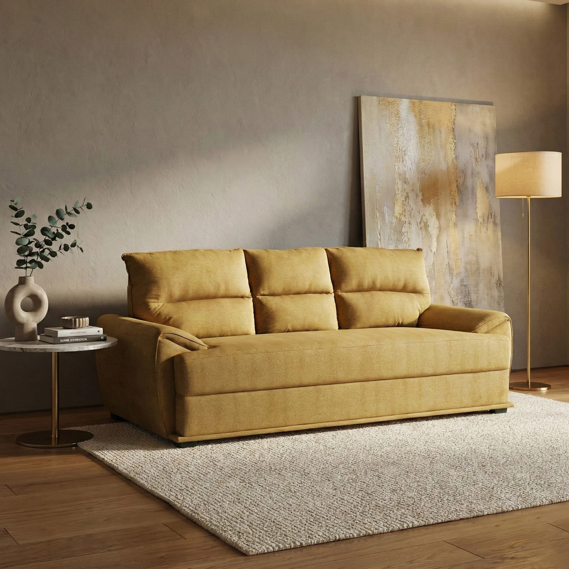 Jade 3 Seater Fabric Sofa By Stories