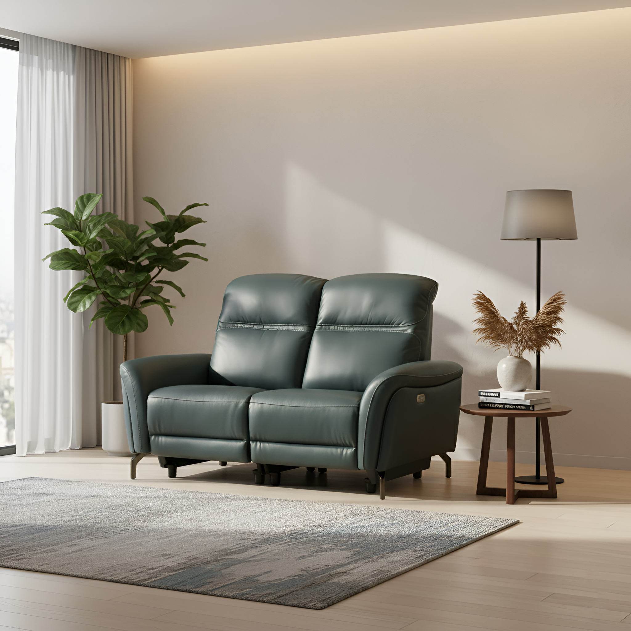 Majesta 2 Seater Cozy Sofa [Artificial Leather] By Stories