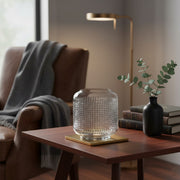 Small Vase Infinity Jackfruit Cut Clear By Stories