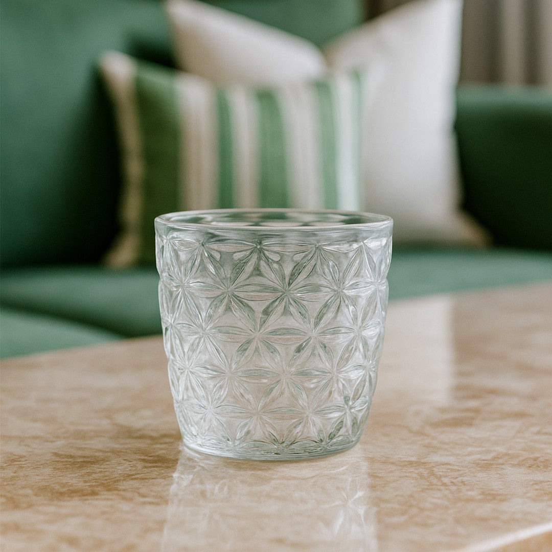 Glass Candle Holder By Stories