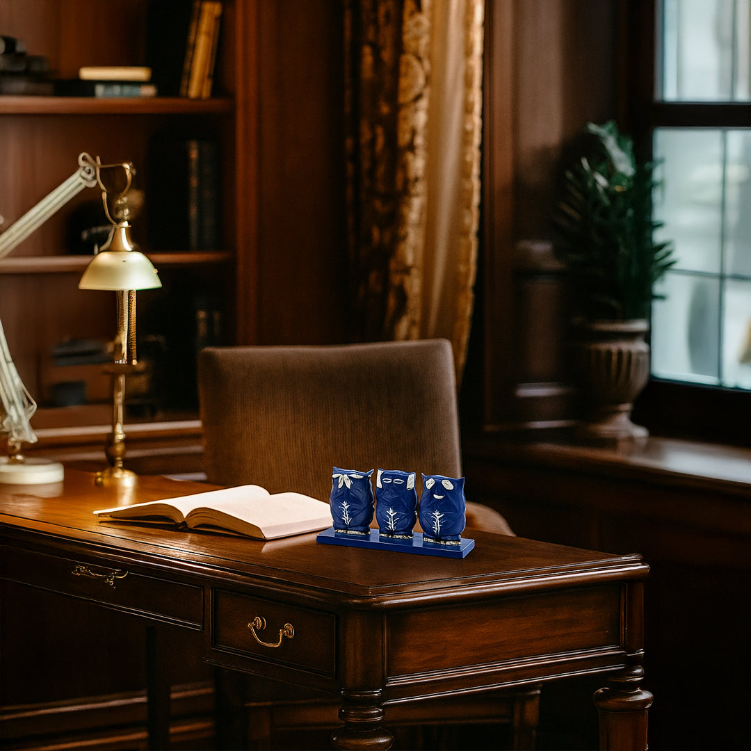 Wooden 3 Wise Owl By Stories