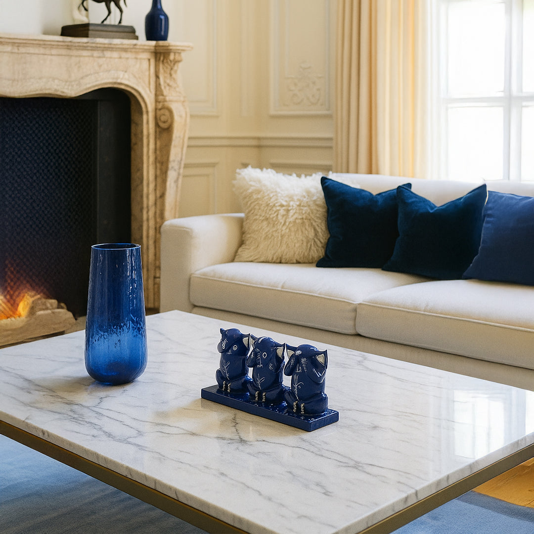 Wooden 3 Wise Elephant By Stories