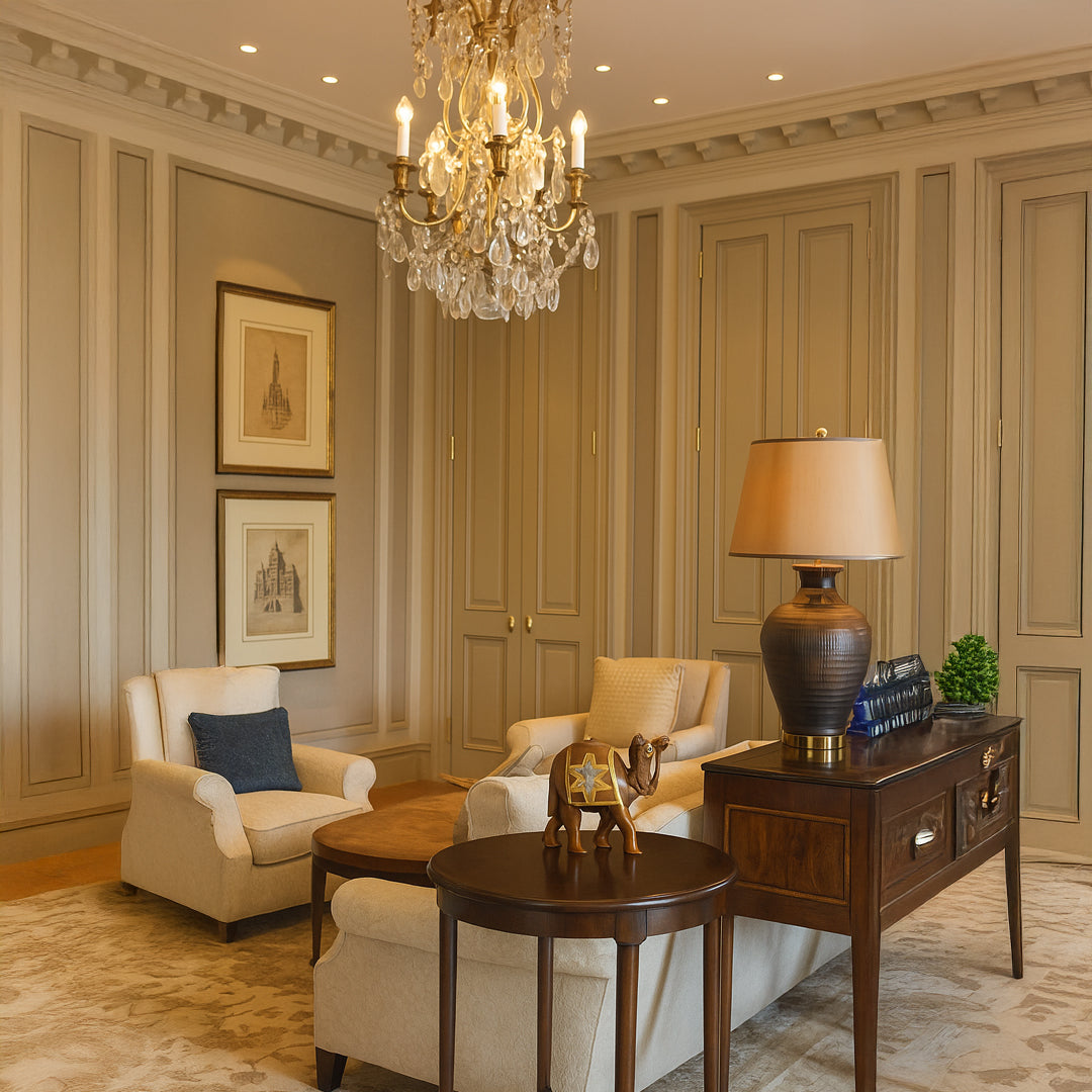 Wooden Camel W/Star Jali By Stories