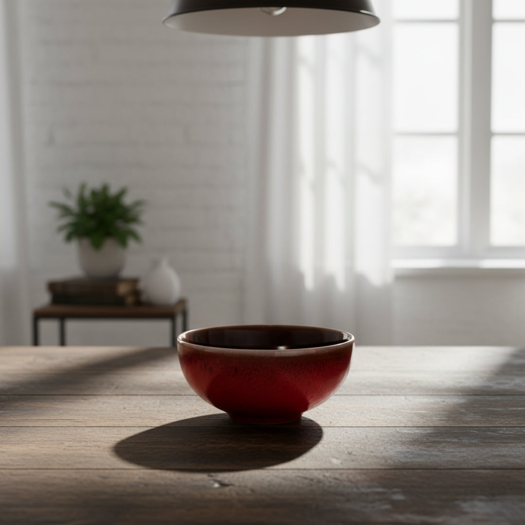 Dark Pink Bowl By Stories