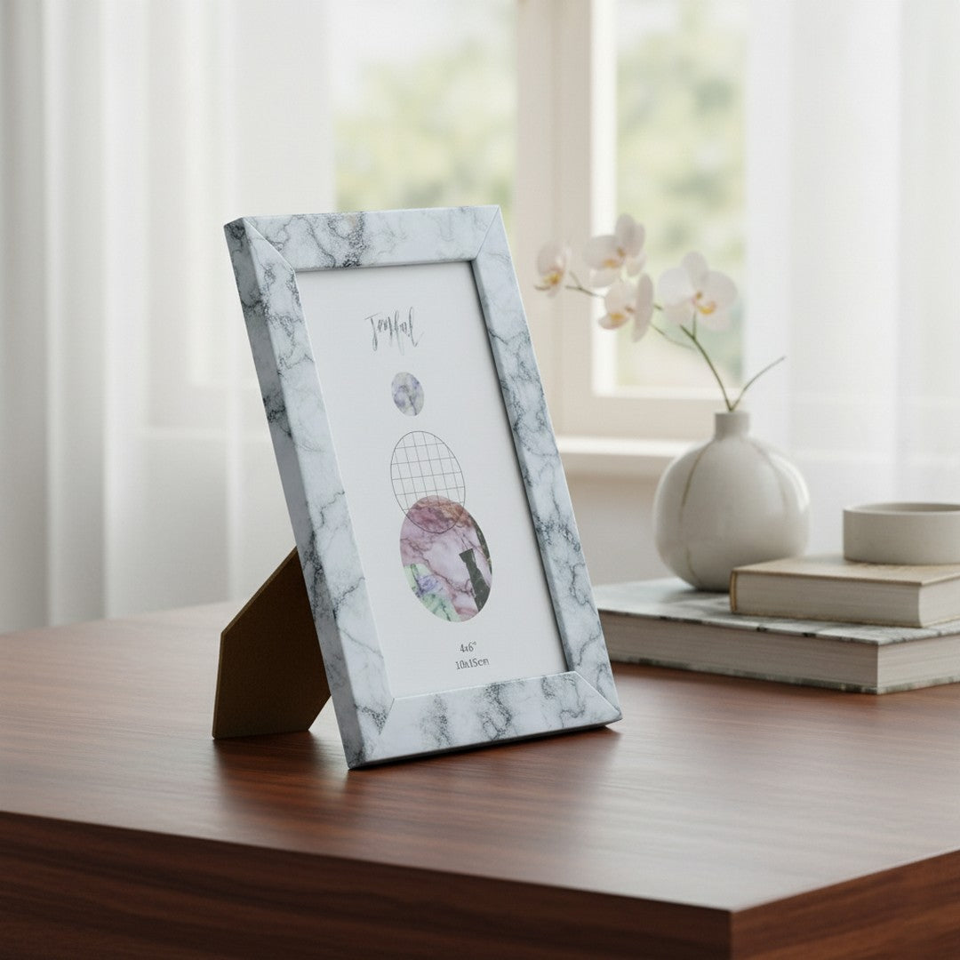 Marble patterned Photo Frame By Stories