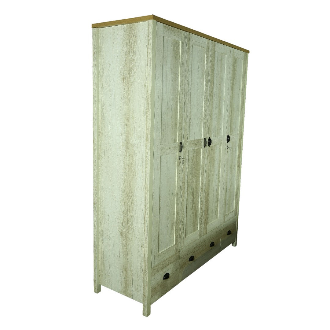 Abadi 4 Door Wardrobe By Stories