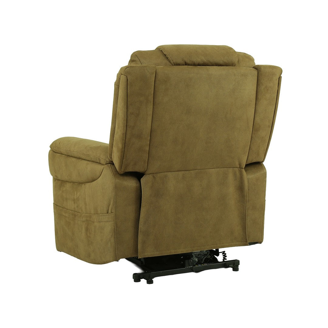 Zeroon Power Lift 1 Seater Recliner Comfy Fabric Sofa By Stories