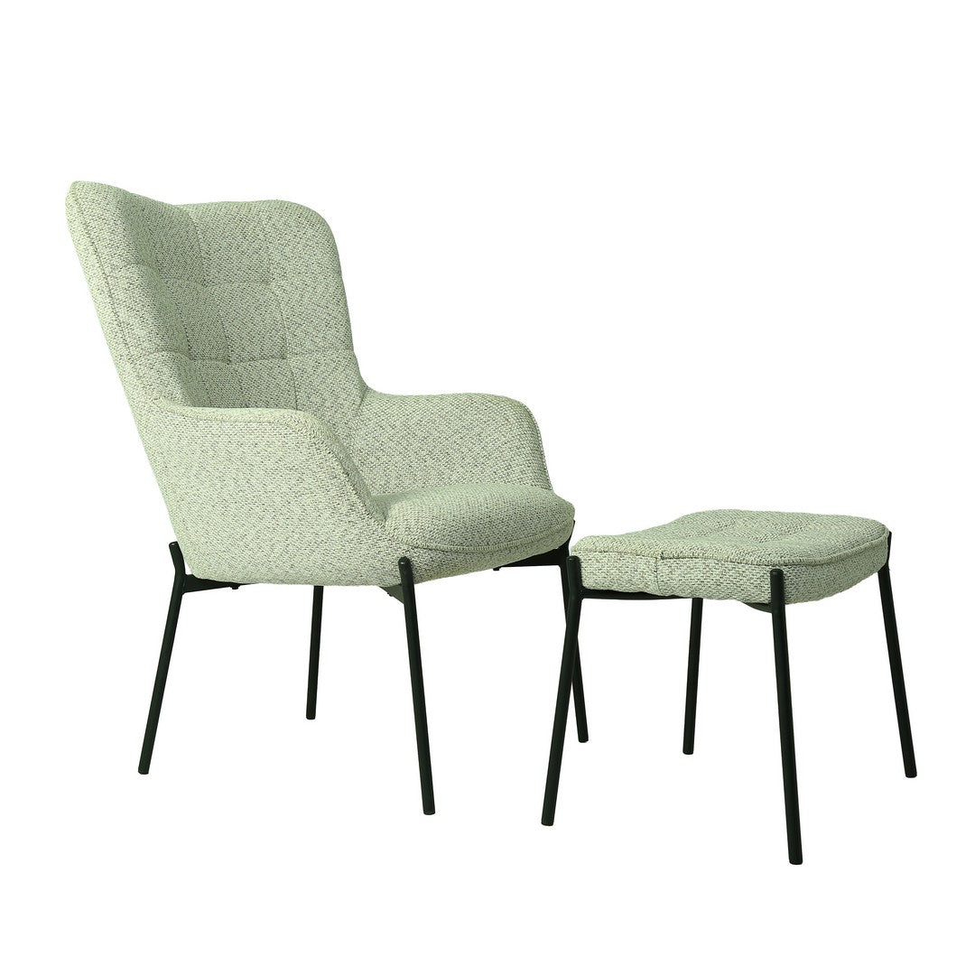 Havana Leisure Chair with foot stool By Stories