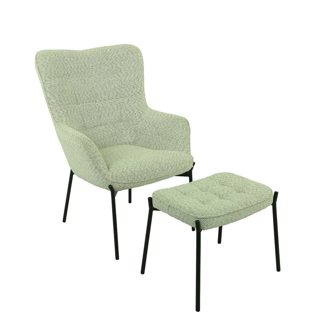 Havana Leisure Chair with foot stool By Stories