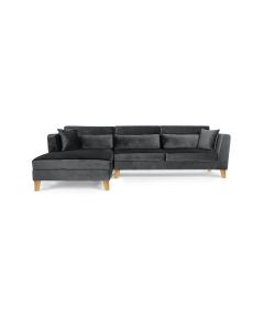 Joyo L shape Sofa Set Space Grey By Stories