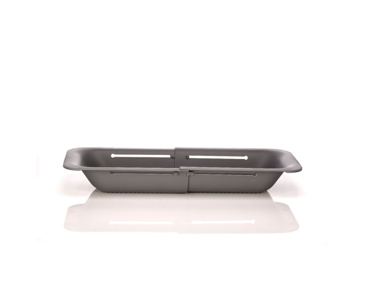 Buy Multi Function Extendable Sink Strainer Grey By Stories