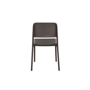 Bora Armless Chair Grey