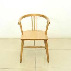 Serena Arm Chair With Wooden Seat - Blend of Natural Beauty and Durability By Stories