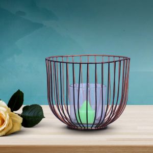 Big Metal Candle Stand By Stories