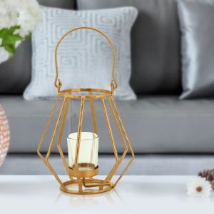 Candle Stand With Metal Finish By Stories