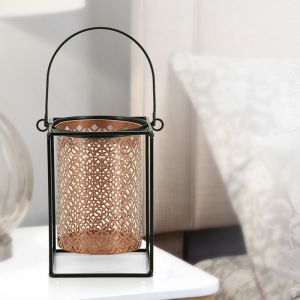Black Metal Candle Stand By Stories