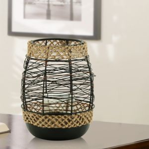 Candle Stand In Metal Finish By Stories