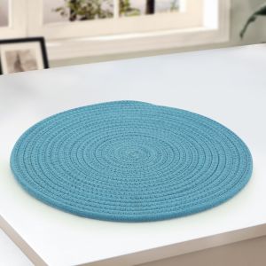 Hemp Placemat Blue By Stories  