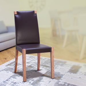 Kubu Dining Chair In Walnut Finish By Stories