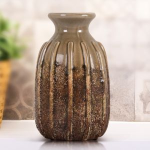Rustic Ceramic Flower Vase By Stories  