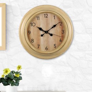 High-Grade Wall Clock In Brown Color By Stories