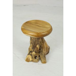 Cruz Stool - Sturdy Durable Design with Natural Finish By Stories