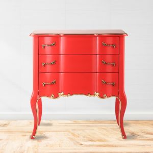 Bolong Console Table in Red By Stories