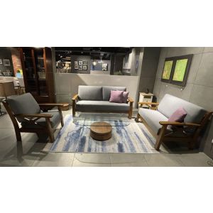 Crimson Wooden Sofa set By Stories