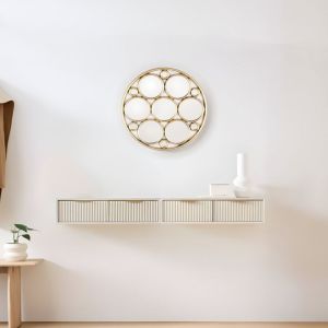 Decorative Circle Shaped Mirror By Stories