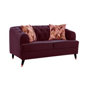 Dothan 2 Seater Velvet Fabric Sofa By Stories