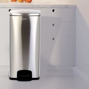 Stainless Steel Rectangle Dustbin 30L By Stories