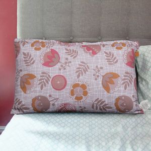 Light Brown Pillow Cover 50x30 cms by Stories