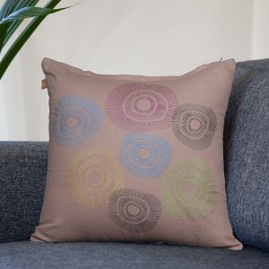 Dark Brown 50x50 cms Pillow by Stories