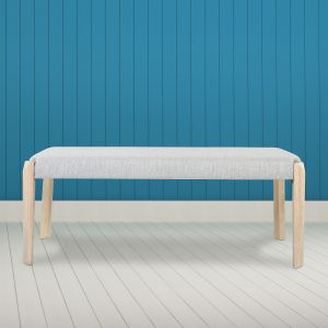 Dali 2 Seater Bench With Storm Grey Finish By Stories
