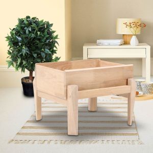 Dali Natural Wood Bedside Table | Elegant Design with Storage by Stories