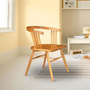 Serena Arm Chair With Oak Wood Finish By Stories