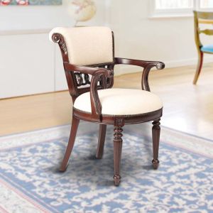 Amplop Arm Chair with mahogany by Stories
