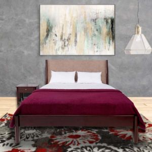 Vitas Bed in Mahogany by Stories