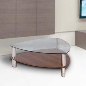Odhin Coffee Table In Glass by Stories