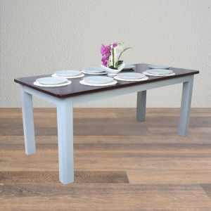 Jion Dining Table With Grey Antique Finish By Stories