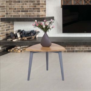 Nest Side Table Small Asian Oak Wood Finish  By Stories 