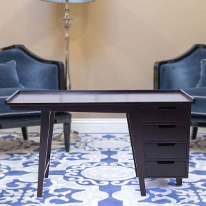 Alfa Study Table Black  Finish  By Stories 