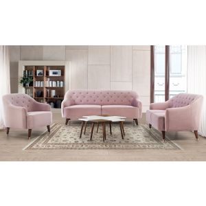Greenwood Velvet Fabric Sofa Set By Stories